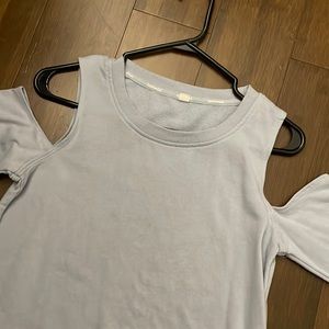 Garage Off Shoulder Long Sleeve Sweater